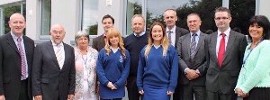 Minister for Education and Skills, Ruairí Quinn T.D opens West Wing Mount Mercy College